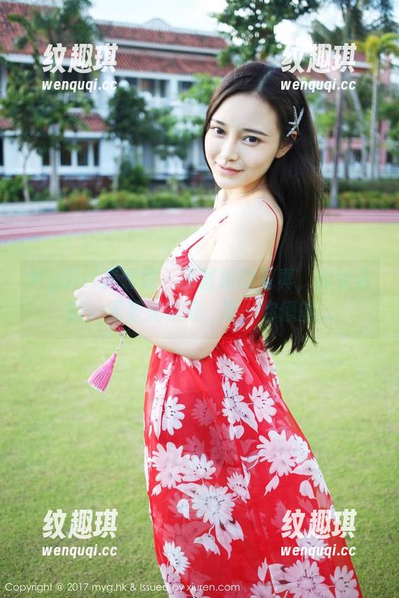 MyGirl美媛馆 - 王馨瑶的写真，豹纹在前，无圣光在旁，呃，你懂的...