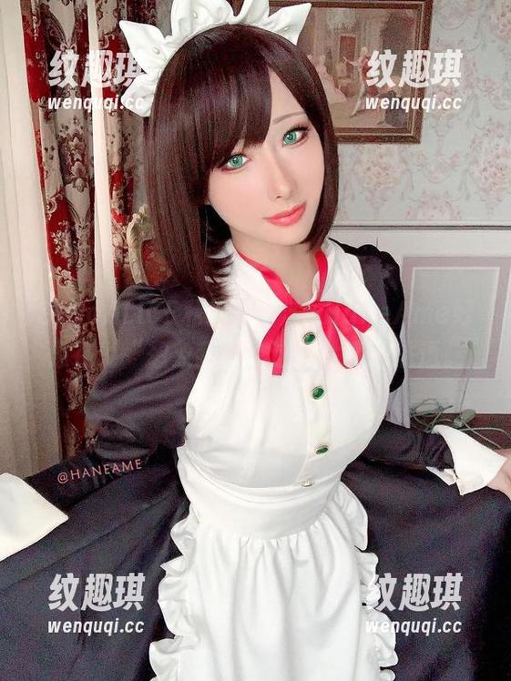 SINoALICE私拍，雨波_HaneAme好像在说“想象我”，这图片真心挑逗。